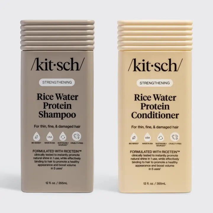 Strengthening Rice Water Shampoo & Conditioner Combo