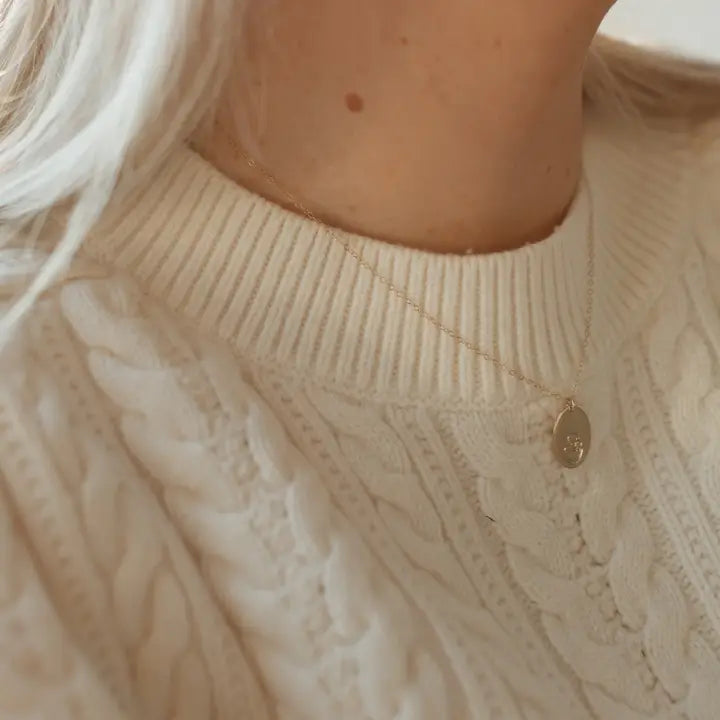 Mother & Child Gold Necklace