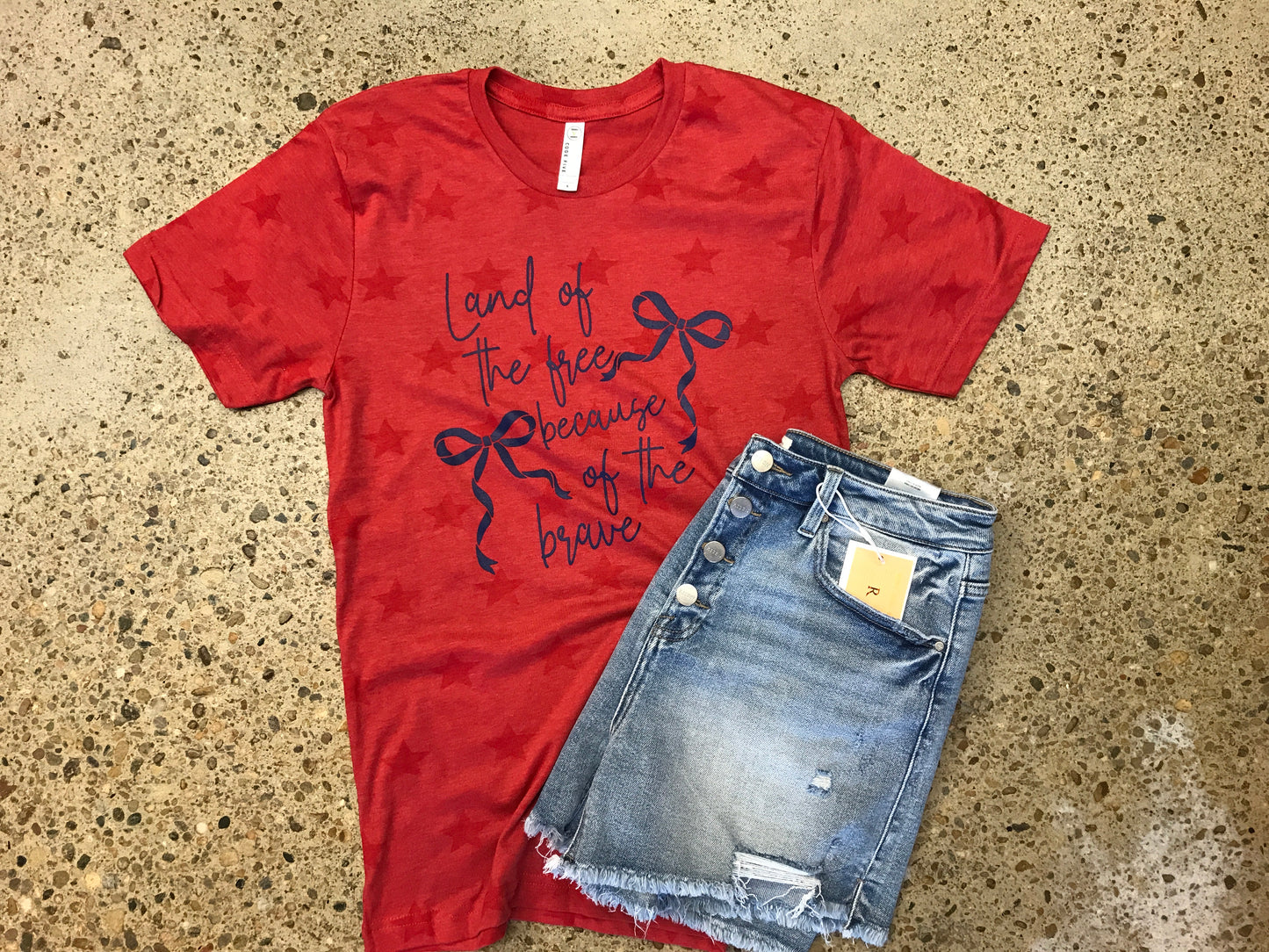 Land of the free tee