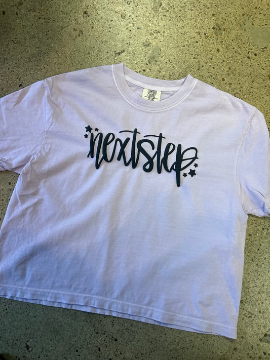 Next Step Puff Crop Tee
