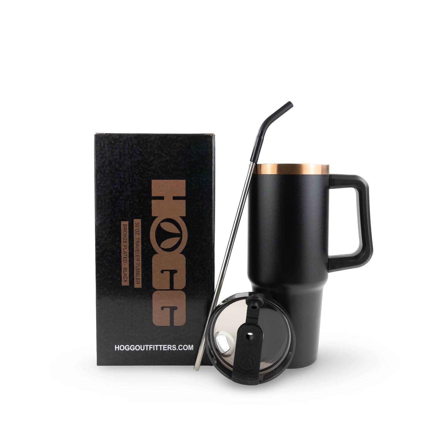 30 oz. Bronze Plated Tumbler