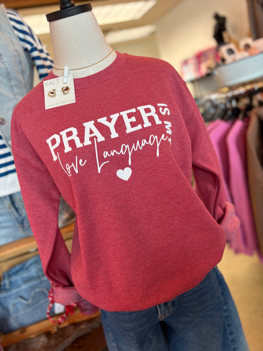 Prayers is My Love Language