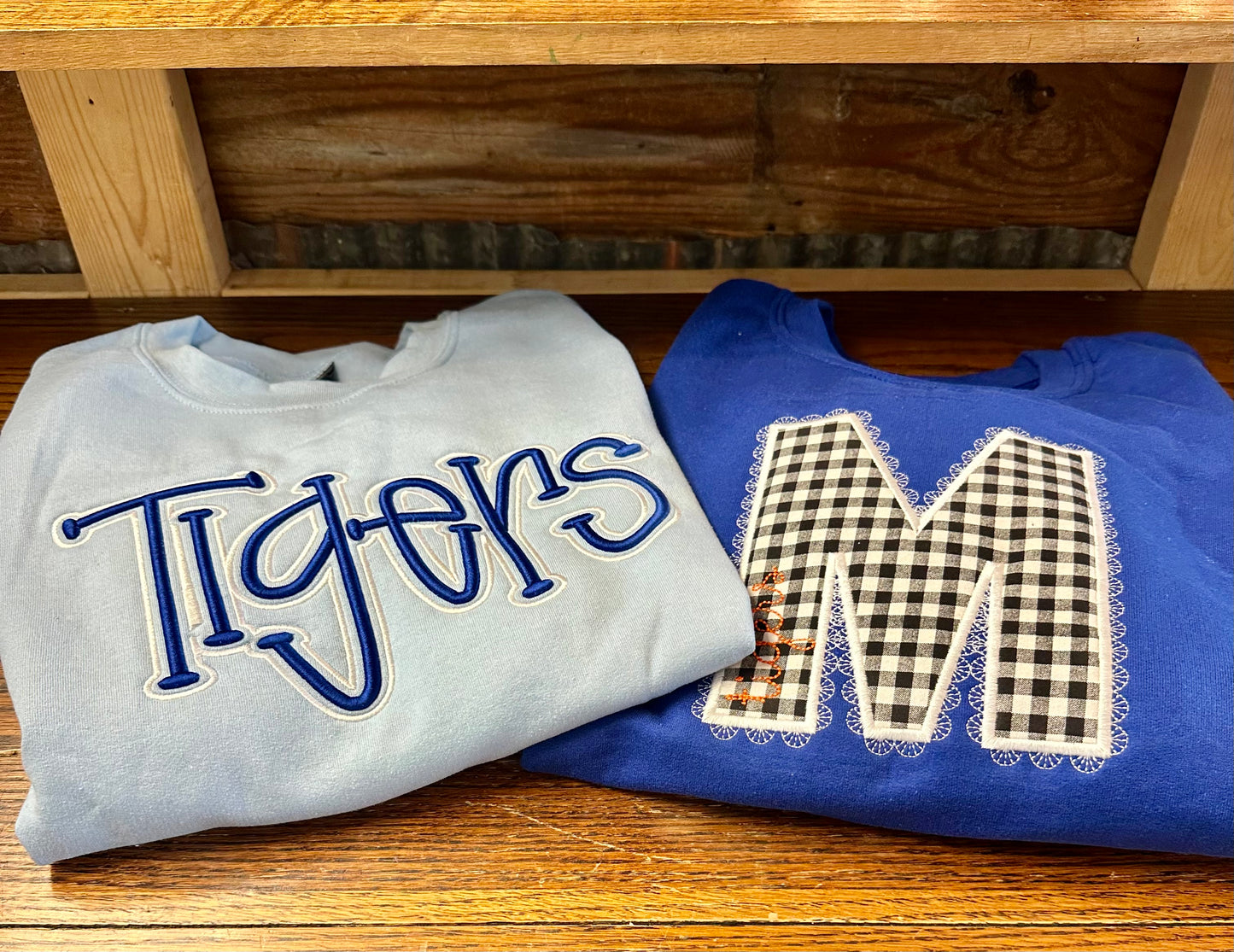 Lace Mascot Spiritwear Crew