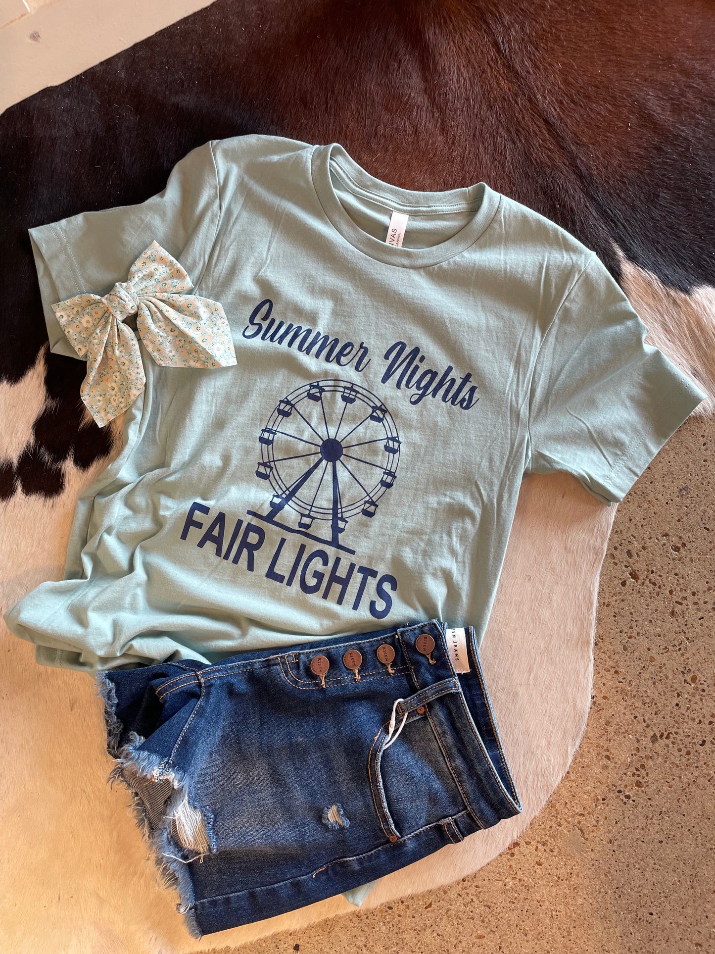Summer Nights Fair Lights Tshirt