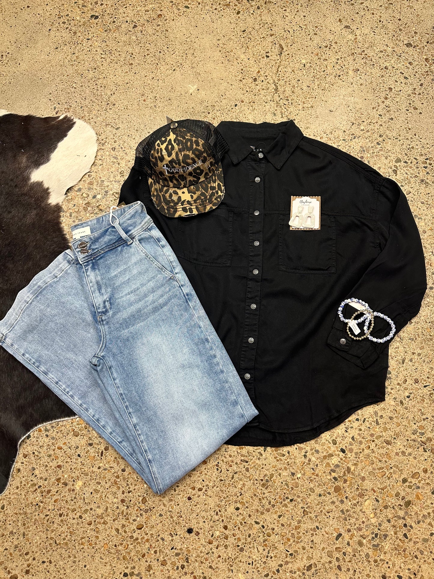 Oversized Tencel Shirt
