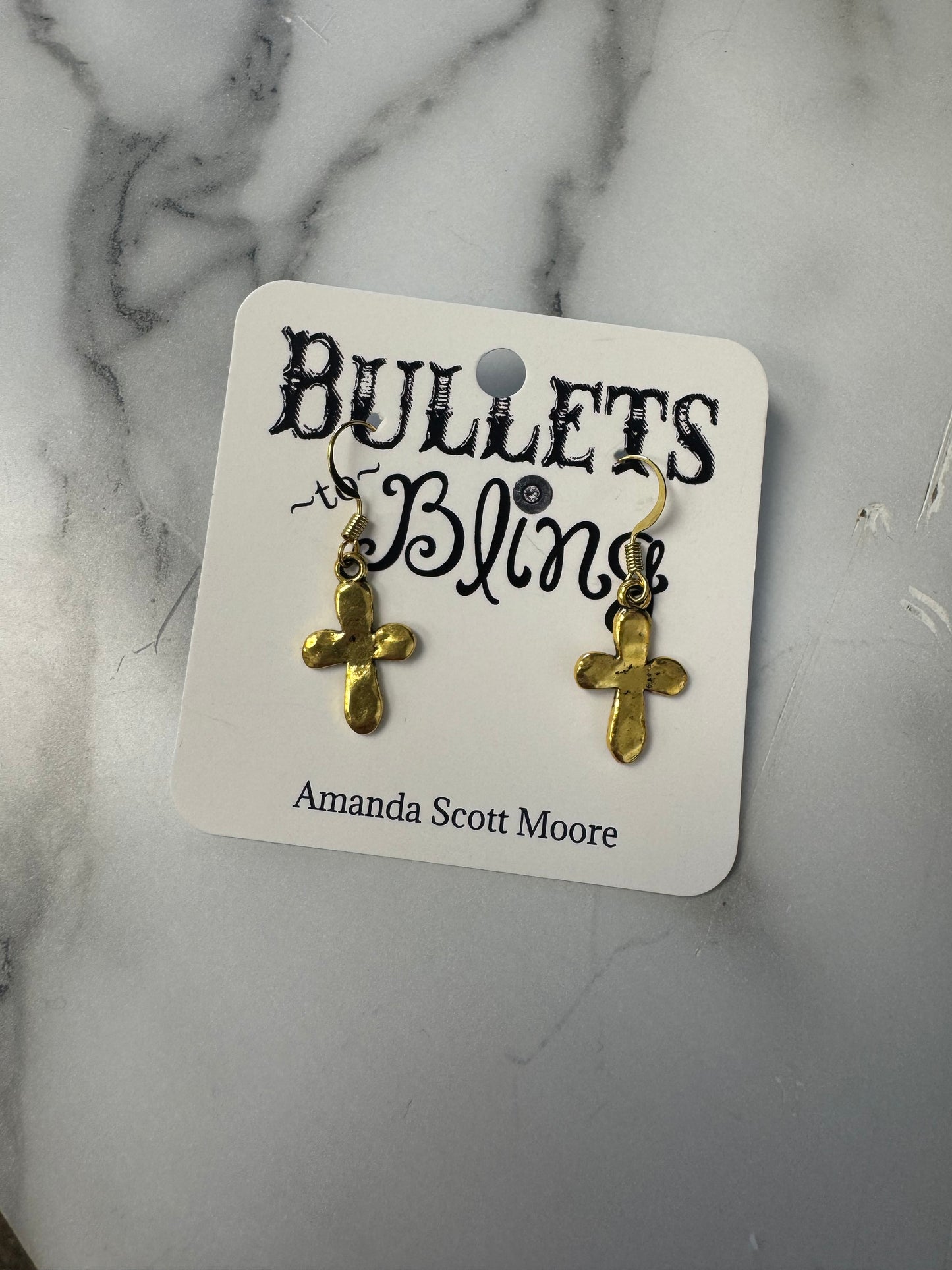 Bullets to Bling Earrings