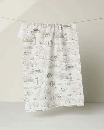 Geometry Tea Towel