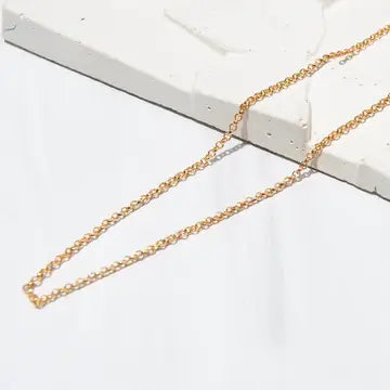 Gilded Gold Charm Bar Necklace