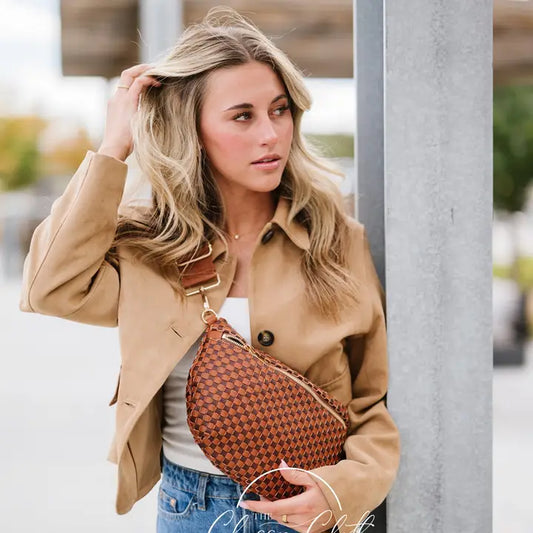 Willa Woven Bum Bag Crossbody