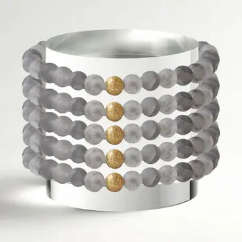 Gemstone Bracelet - Cloudy Quartz