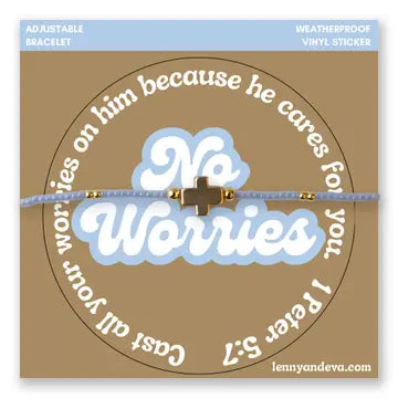 Cord Bracelet and Sticker Set