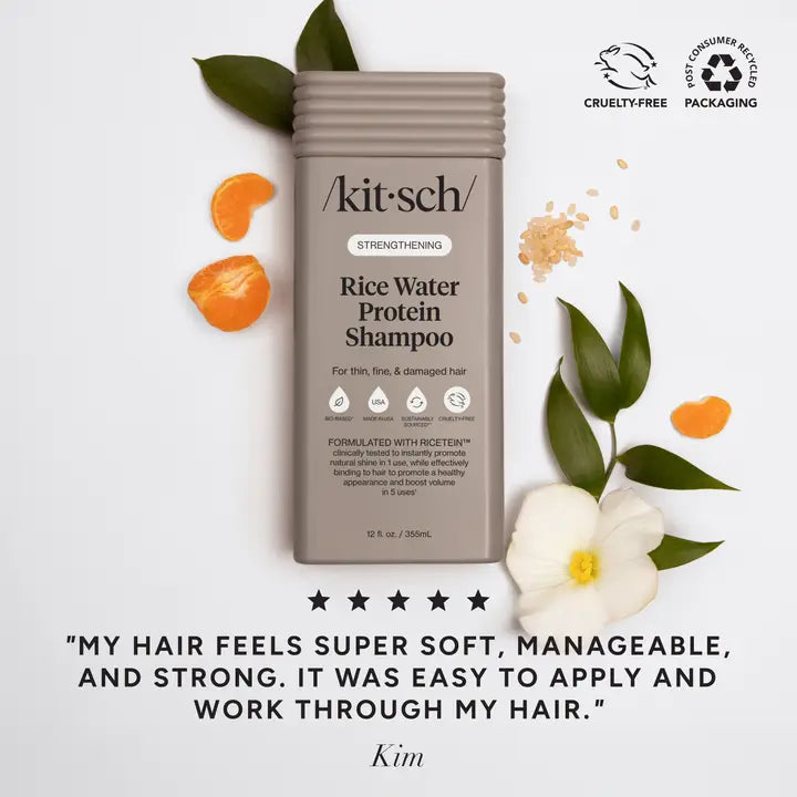 Strengthening Rice Water Shampoo & Conditioner Combo