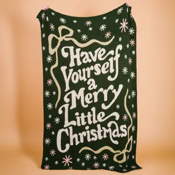 Have Yourself a Merry Little Christmas Throw