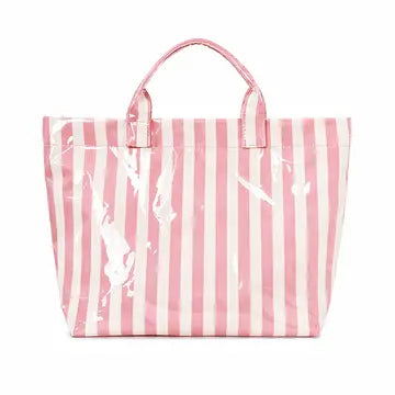 Preppy Striped Tote