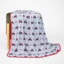 AFC Red/Grey Tractor Kids Bamboo Blanket