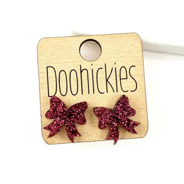Spirit Bow Stud Earrings