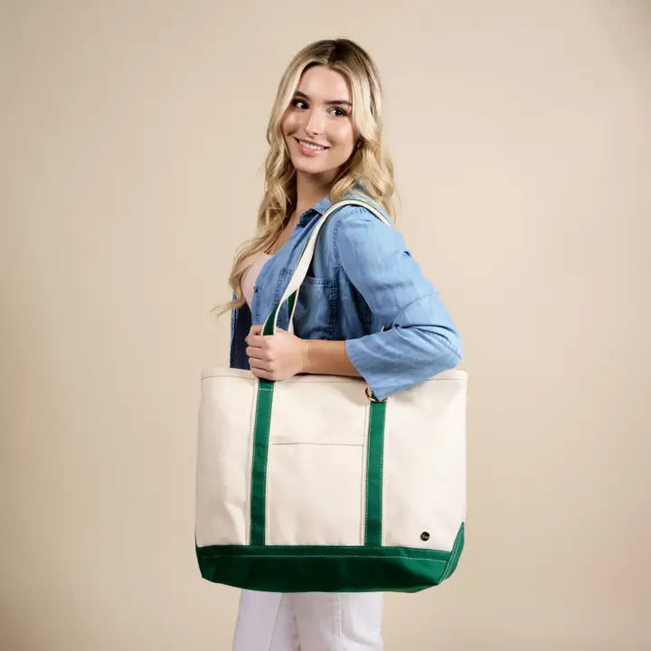 The Signature Canvas Tote Bag