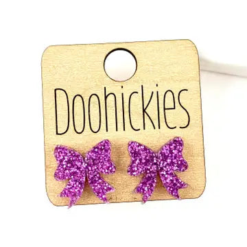 Spirit Bow Stud Earrings